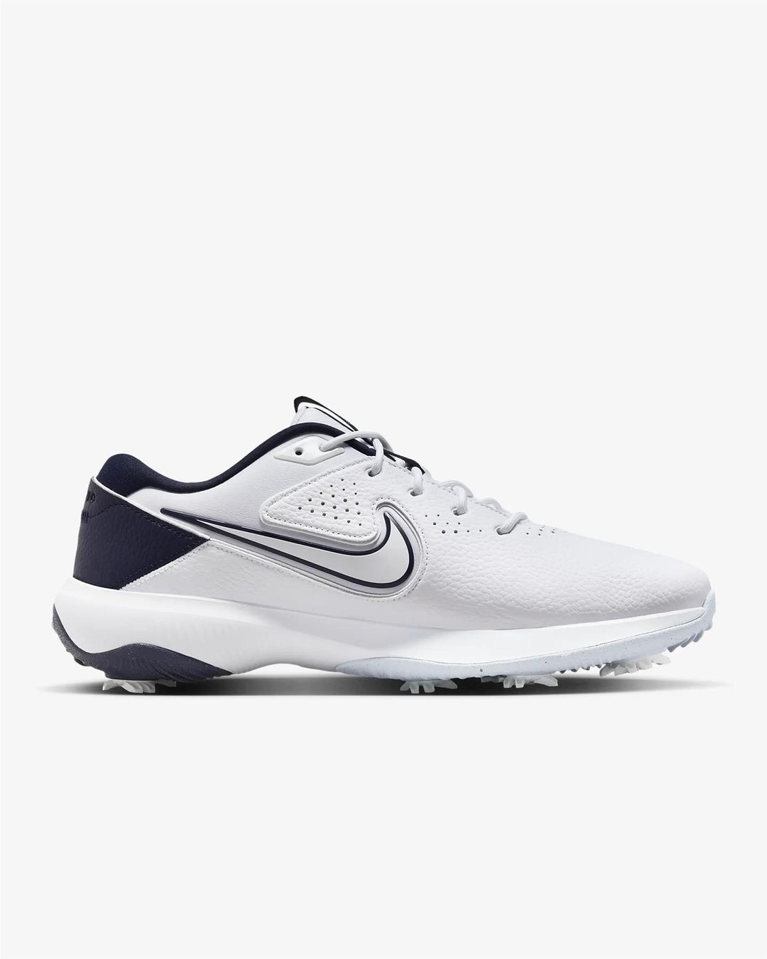 Men's Wide Fit Nike DX9028-102 Victory Pro 3 Golf Trainers in White - Image 2