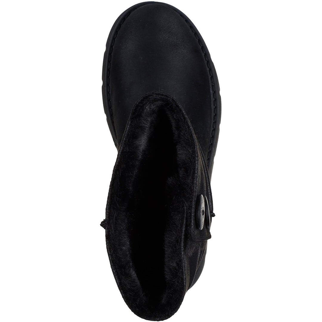 Women's Wide Fit Skechers 167889 Keepsakes Lite Freezing Boots in Black - Image 5