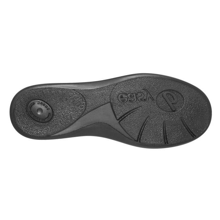 Women's Wide Fit DB Nieve Slippers in Black Stretch - Image 1