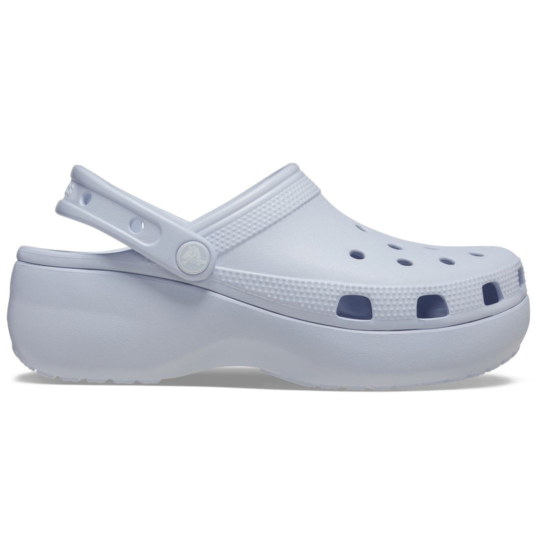 Women's Crocs 206750 Classic Platform Clog Sandals in Black - Image 30