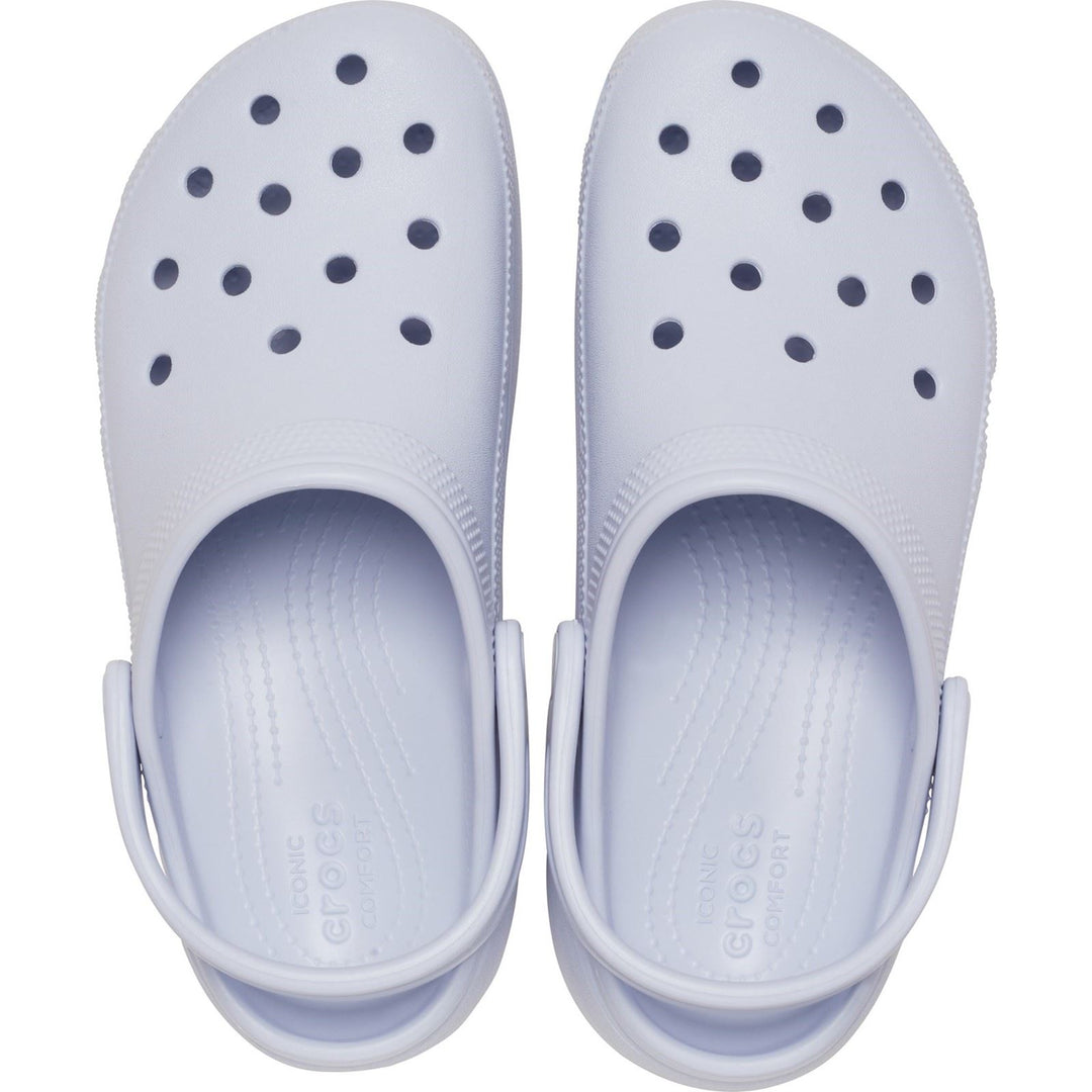 Women's Crocs 206750 Classic Platform Clog Sandals in Black - Image 32