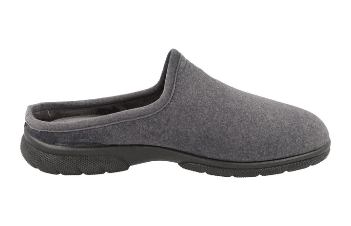 Men's Wide Fit DB Fred Mules in Grey - Image 1