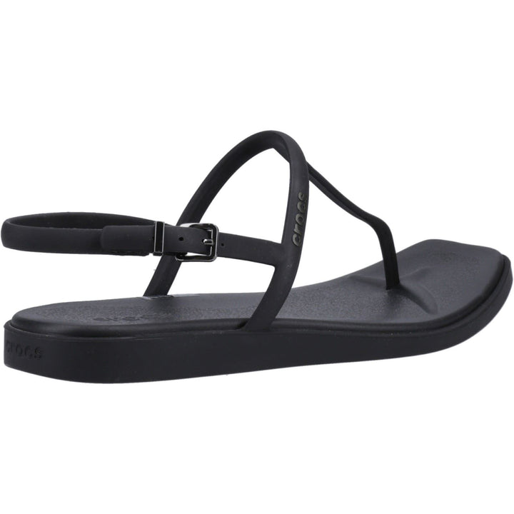 Women's Crocs 209793 Miami Thong Flip Sandals in Black - Image 1