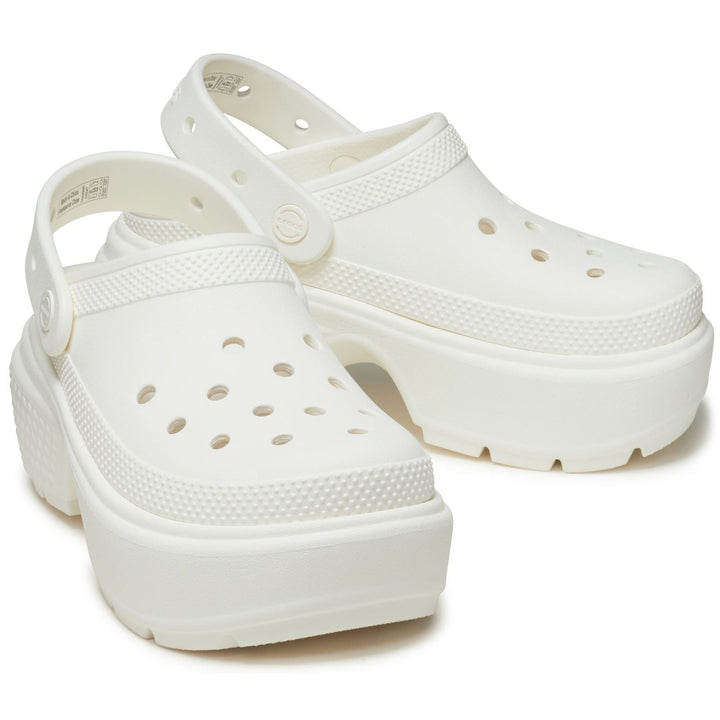 Women's Crocs 209347 Stomp Clog Sandals in Black - Image 1