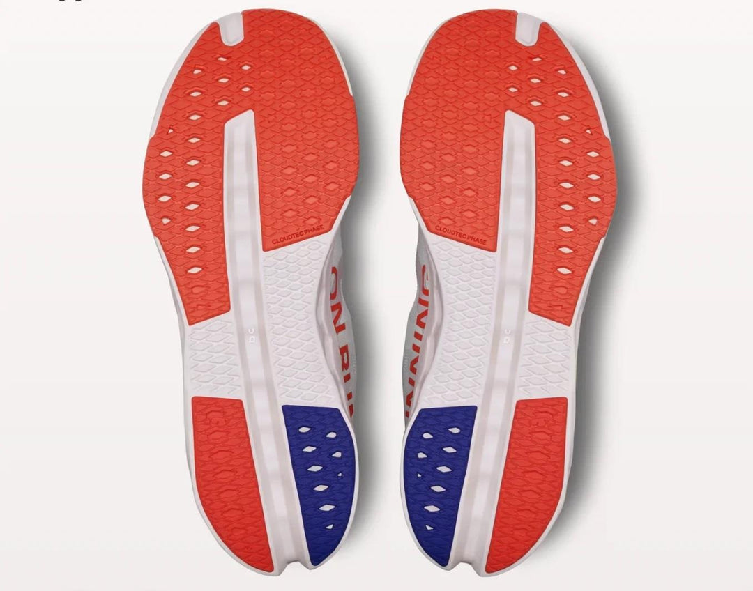 Men's Wide Fit On Cloudsurfer Next Wide Training Shoes - White/Flame in White/Flame - Image 7