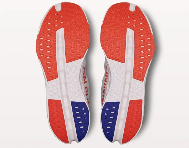 Men's Wide Fit On Cloudsurfer Next Wide Training Shoes - White/Flame in White/Flame - Image 1