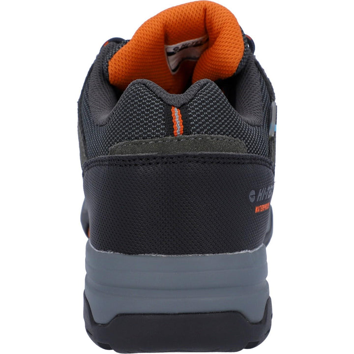 Men's Wide Fit Hi-Tec Bandera II Trainers in Charcoal/Graphite - Image 1