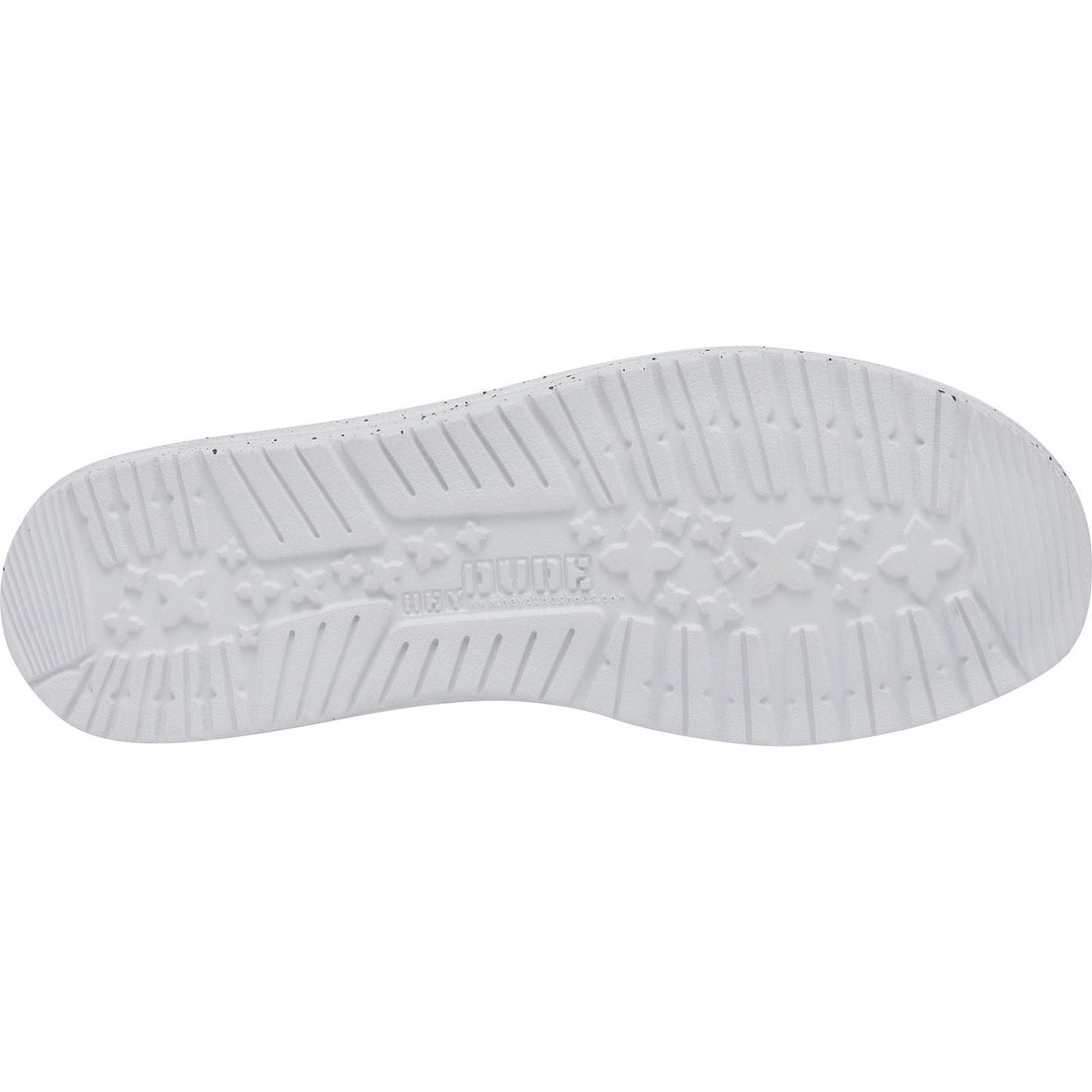 Men's Heydude 40009 Wally Slub Classic Slip On Shoes in Dark Grey - Image 7