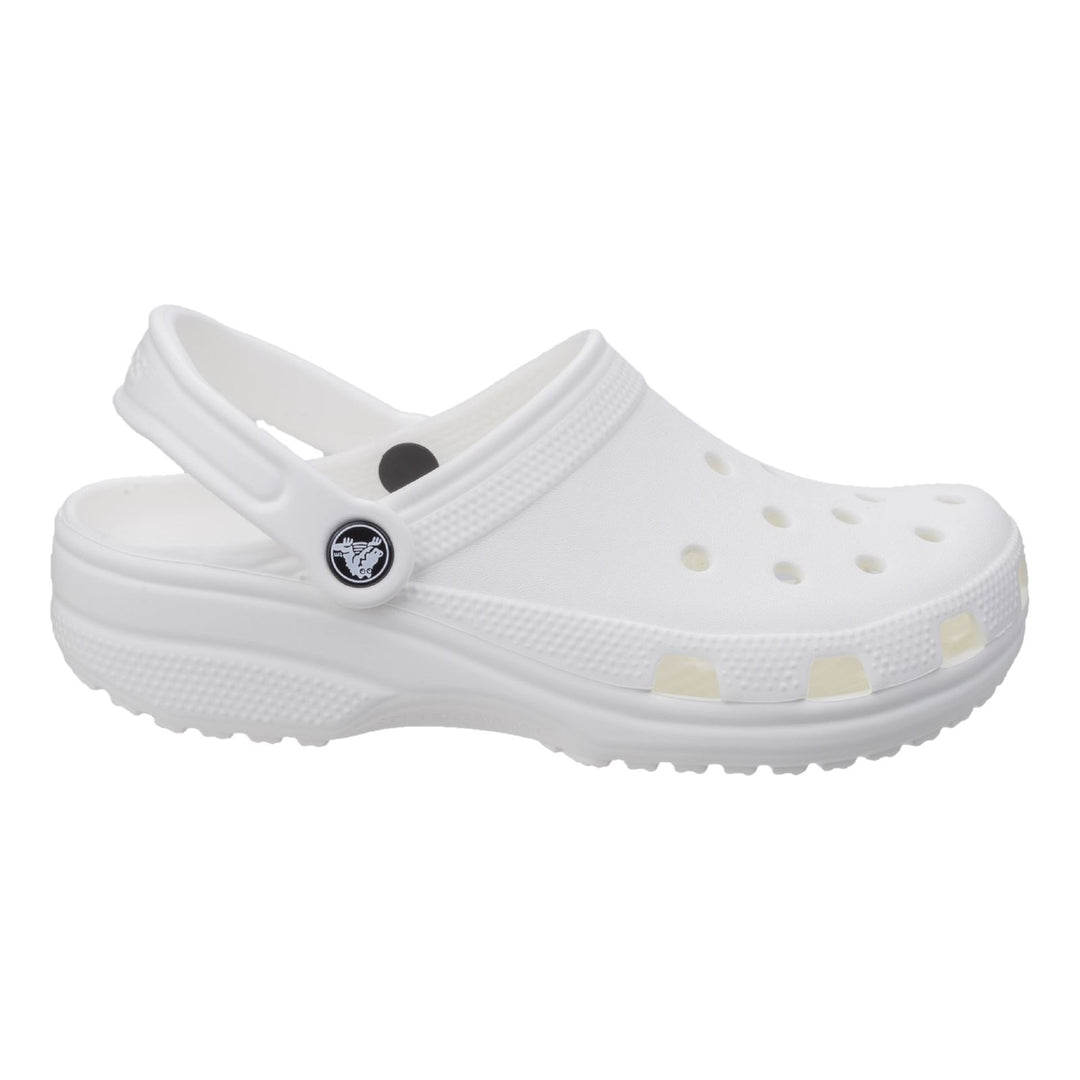 Women's Crocs 10001 Clog Sandals in White - Image 2