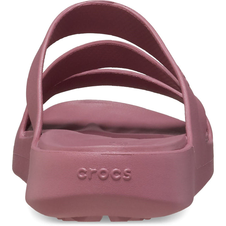 Women's Crocs 209587 Getaway Strappy Slippers in Cassis - Image 1