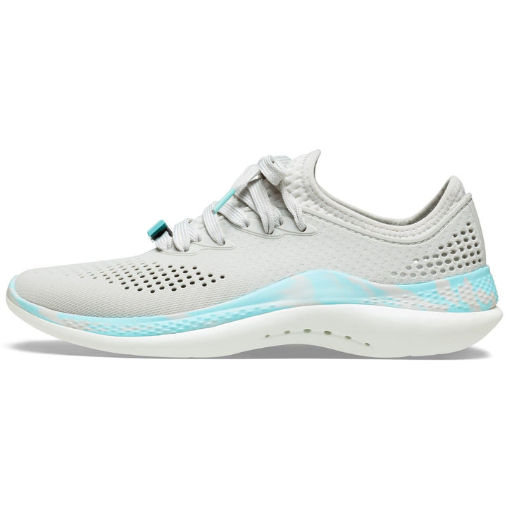 Women's Crocs 207632 Literide 360 Marbled Pacer Shoes in White/Multi - Image 1