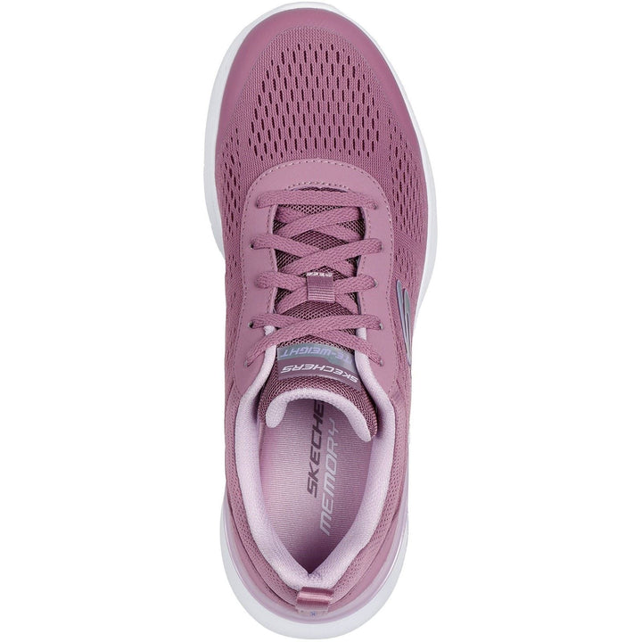 Women's Wide Fit Skechers 150370 Skech-air Dynamight 2.0 New Heights Trainers in Mauve - Image 1