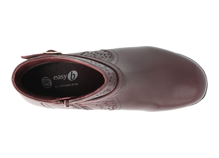 Women's Wide Fit DB Sky Boots in Black Leather - Image 1