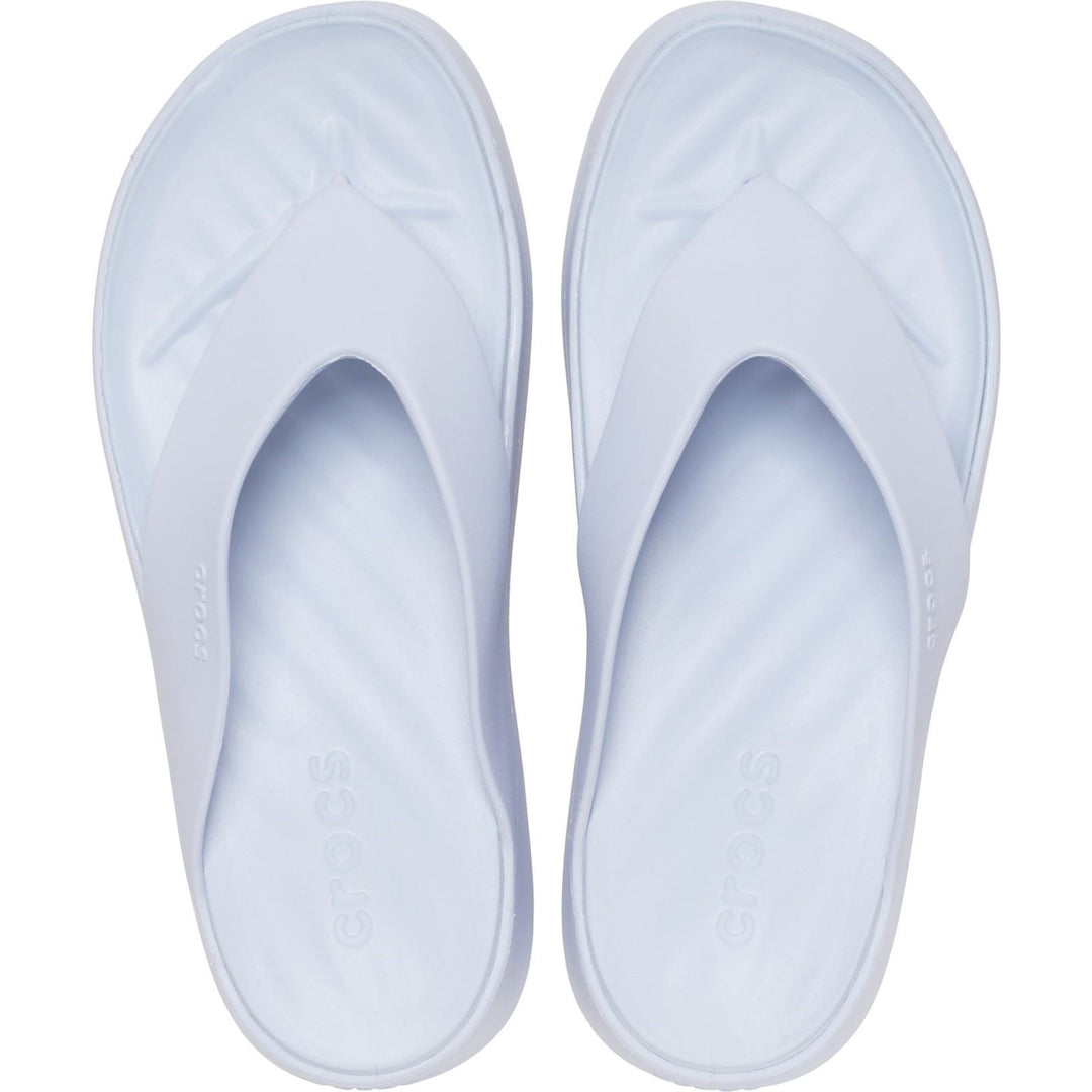 Women's Crocs 209410 Getaway Platform Flip Slippers in Black - Image 39