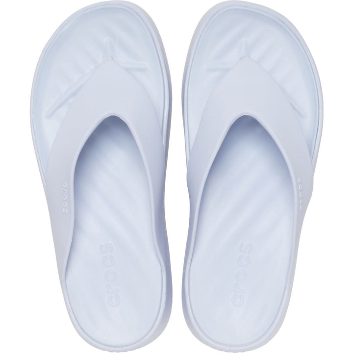 Women's Crocs 209410 Getaway Platform Flip Slippers in Black - Image 1
