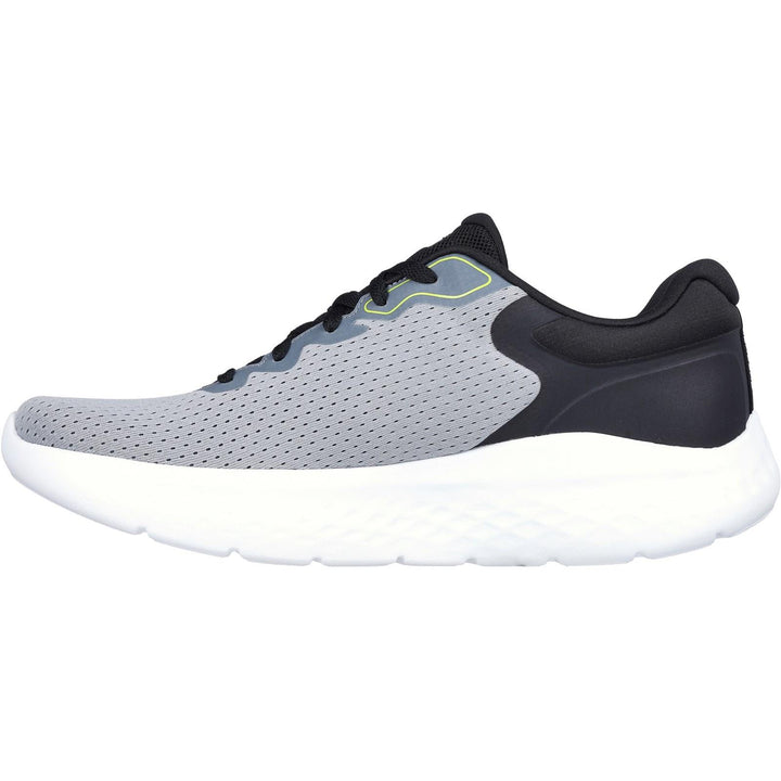 Men's Wide Fit Skechers 220898 Go Run Lite Anchorage Trainers in Grey/Black - Image 1