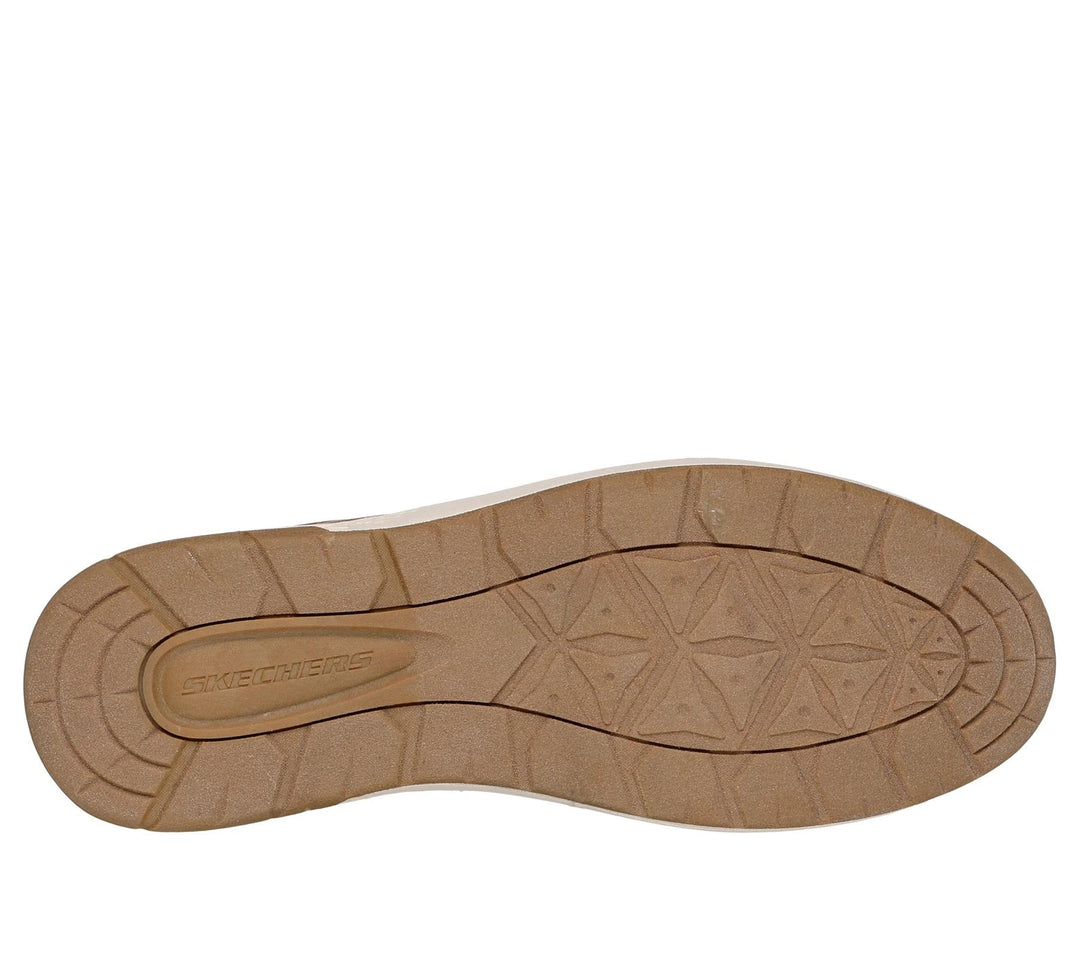 Men's Relaxed Fit Skechers 205234 Garlan Pryor Trainers Waterproof in Brown - Image 6