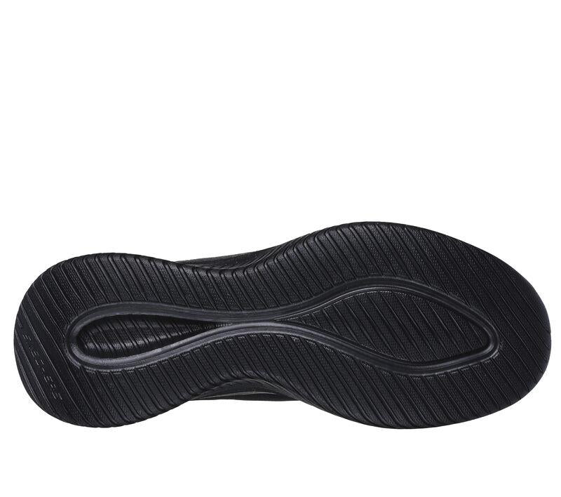 Men's Wide Fit Skechers 232452 Slip-ins Ultra Flex 3.0 Right Away Walking Trainers in Black - Image 6