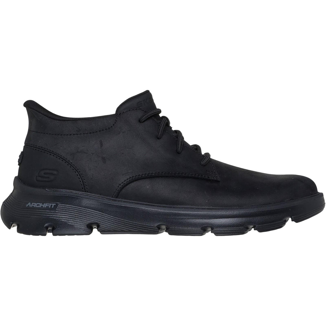 Men's Relaxed Fit Skechers 205514 Slip-ins Arch Fit Garza Ridley Boots in Black - Image 2