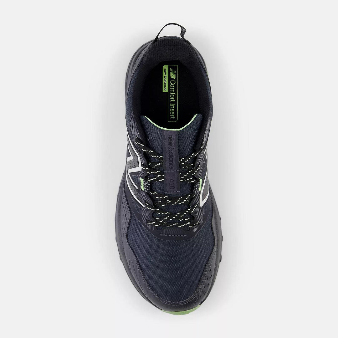 Men's Wide Fit New Balance MT410GK8 Trail Running Trainers in Black - Image 5