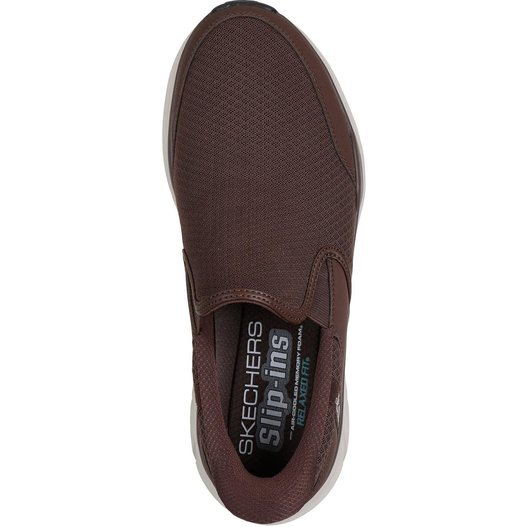 Men's Relaxed Fit Skechers 233103 Slip-ins Equalizer 6.0 Stoaver Trainers in Navy - Image 10