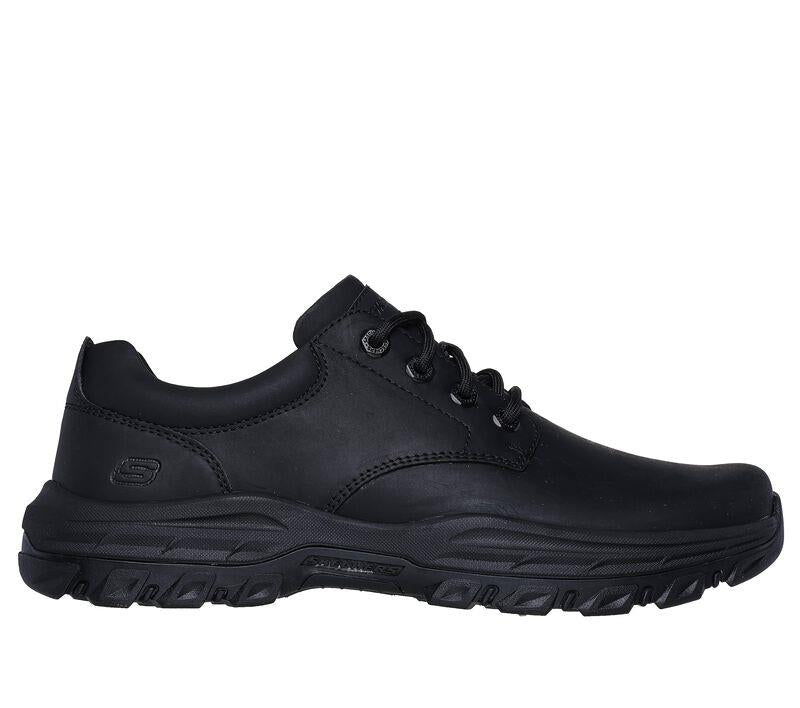 Men's Relaxed Fit Skechers 204920 Knowlson Leland Trainers in Black - Image 2