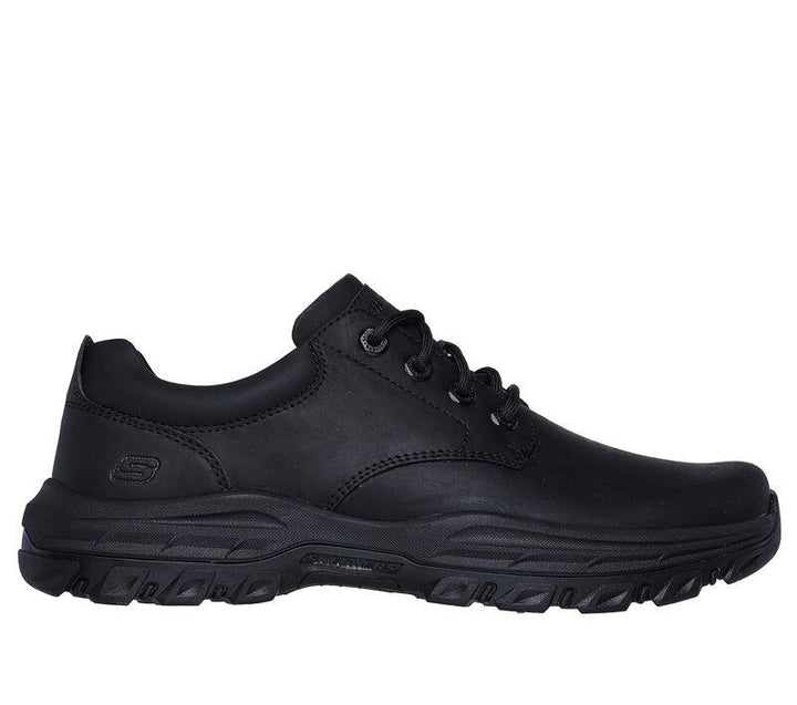 Men's Relaxed Fit Skechers 204920 Knowlson Leland Trainers in Black - Image 1