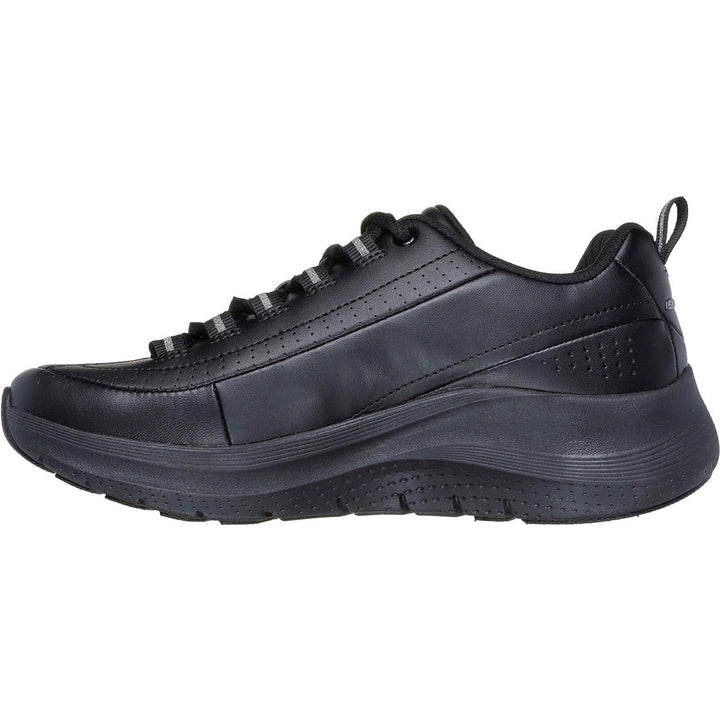 Women's Wide Fit Skechers 150061 Arch Fit 2.0 Star Bound Trainers in Black - Image 1
