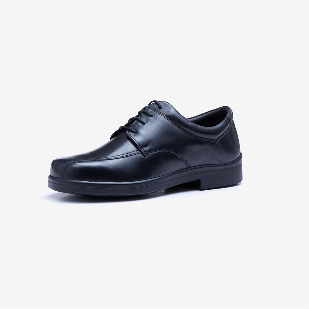 Mens Wide Fit Tredd Well Holmes Lace Shoes - Black in Black - Image 5