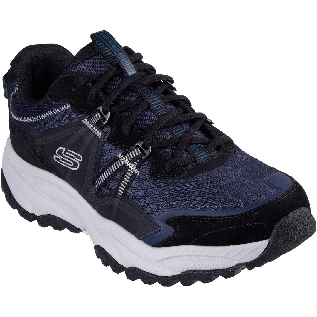 Men's Wide Fit Skechers 237743 Vigor At Richwood Trainers in Navy/Grey - Image 3