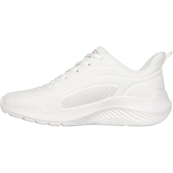Women's Wide Fit Skechers 117485 Bobs Sport Squad Waves Just Wading Trainers in Blush - Image 1