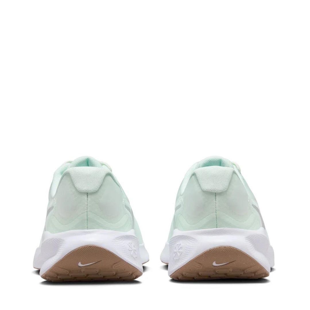 Women's Wide Fit Nike FZ6829-303 Revolution 7 Trainers in Green Metalic Silver - Image 5