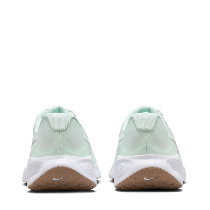 Women's Wide Fit Nike FZ6829-303 Revolution 7 Trainers in Green Metalic Silver - Image 1