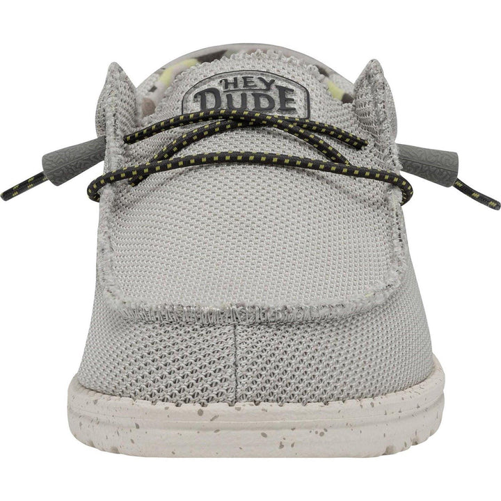 Men's Heydude Wally Sox Triple Needle Shoes in Fog - Image 1
