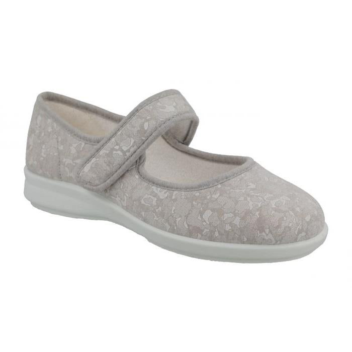 Women's Wide Fit Db Pelican Canvas Shoes in Pink Canvas - Image 10