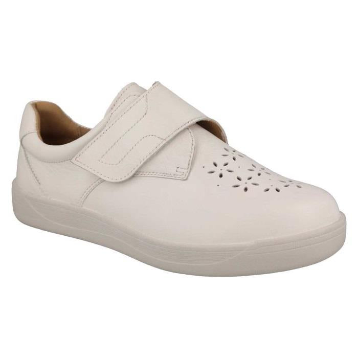 Women's Wide Fit DB Jocelyn Shoes in Navy Leather - Image 9