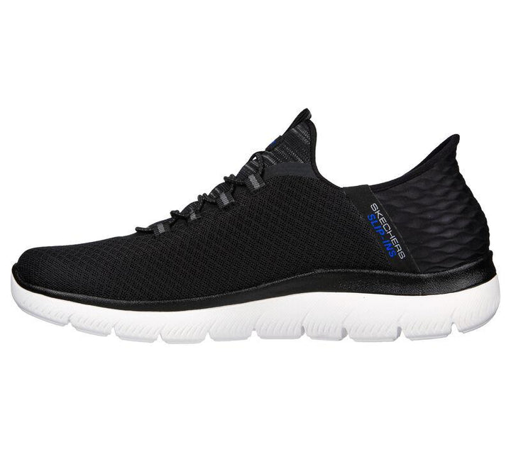 Men's Wide Fit Skechers 232457 Slip-ins Summits High Range Trainers in Black - Image 1