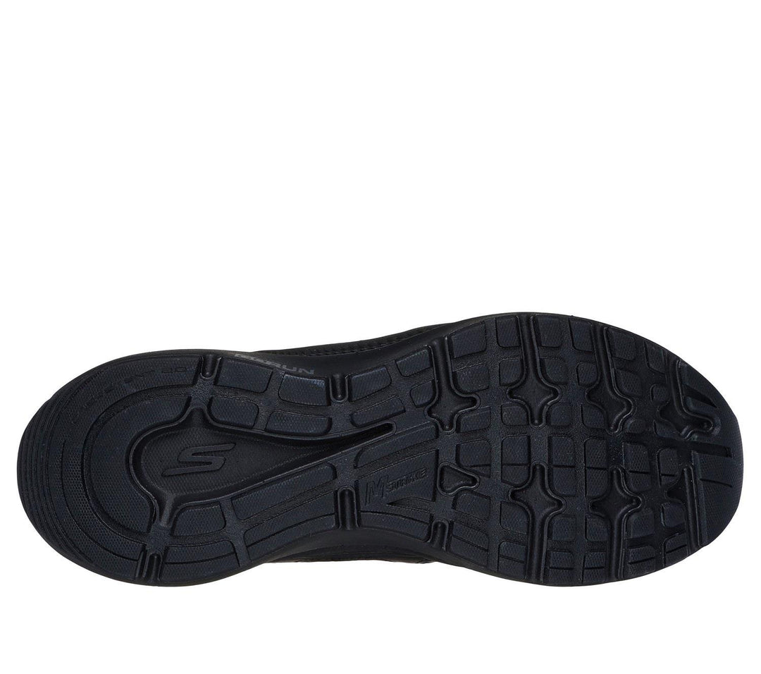 Women's Wide Fit Skechers 128613W Go Run Consistent 2.0 Sumpter Trail Trainers in Black - Image 6