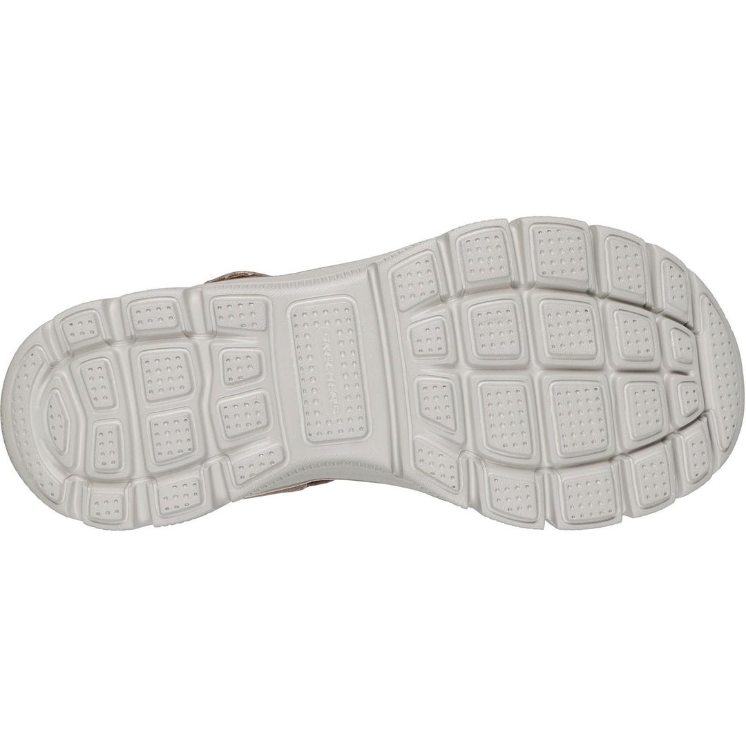 Women's Relaxed Fit Skechers 163532 Easy Going All Day Chic Sandals in Taupe - Image 11