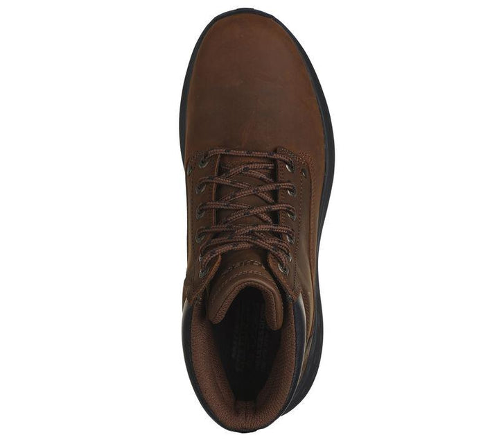 Men's Relaxed Fit Skechers 205175 Parson Ederic Boots in Black - Image 1
