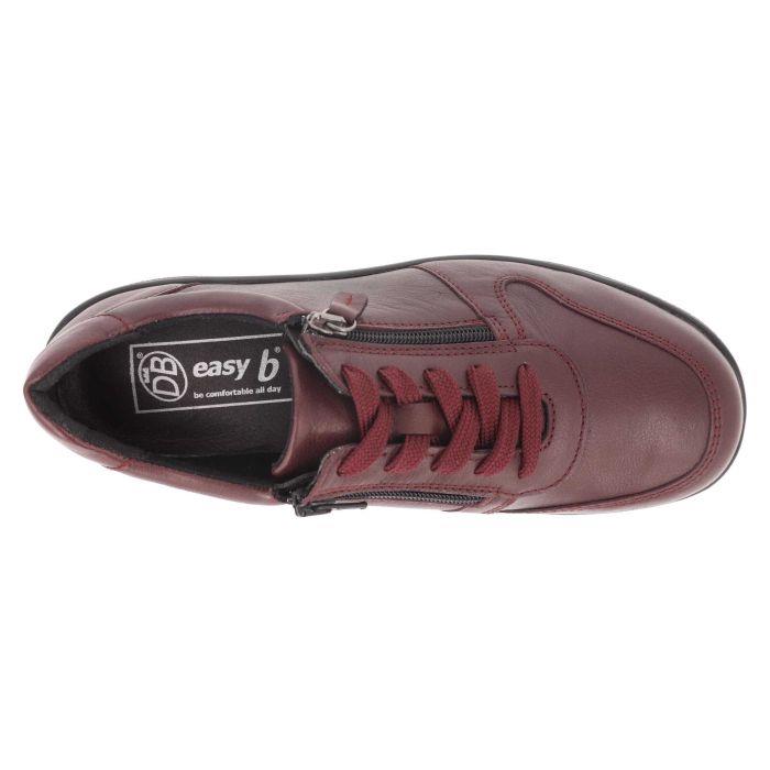 Women's Wide Fit DB Mollie Shoes in Black Leather - Image 15