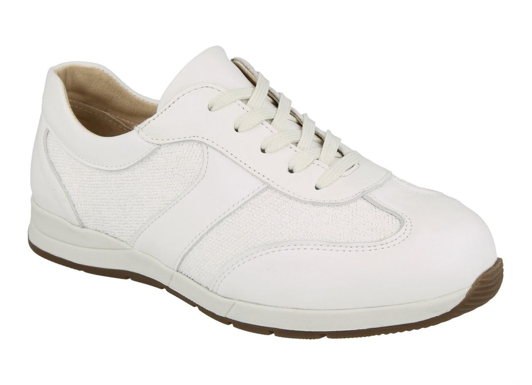 Womens Wide Fit DB Linton Canvas in Sky Blue - Image 7