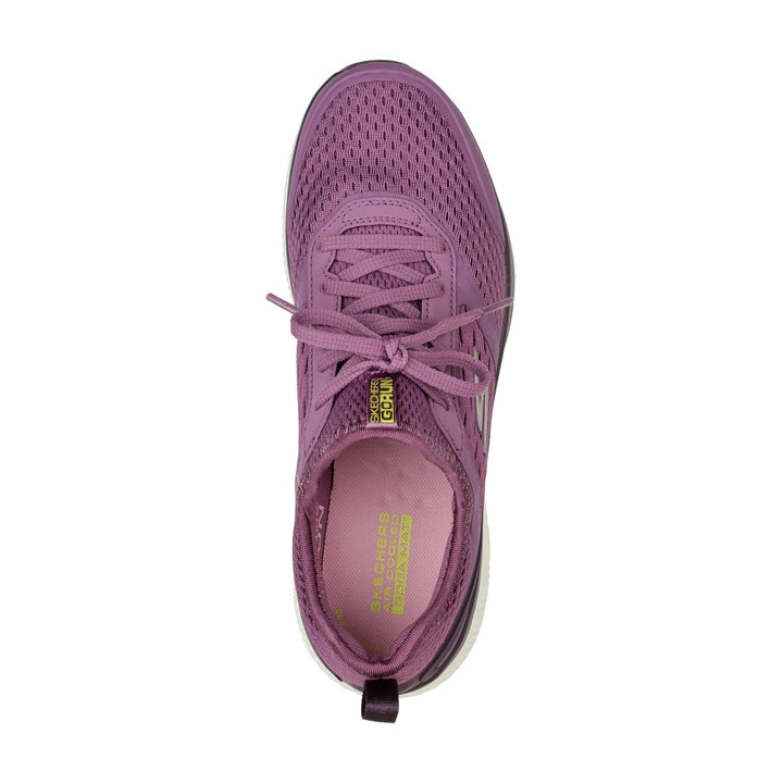 Women's Wide Fit Skechers 128276  Go Run Consistent Vivid Trainers in Mauve - Image 1