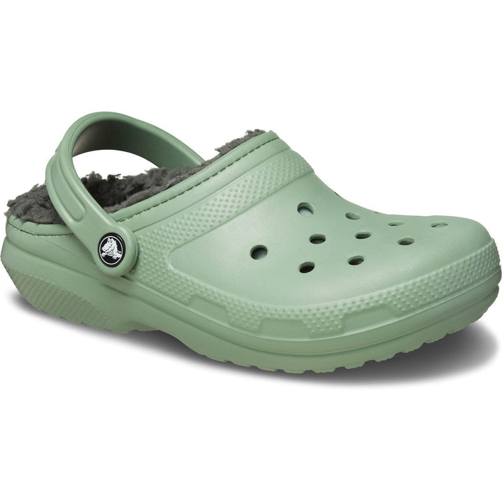 Men's Crocs 203591 Classic Lined Clog Sandals in Moss/Multi - Image 1