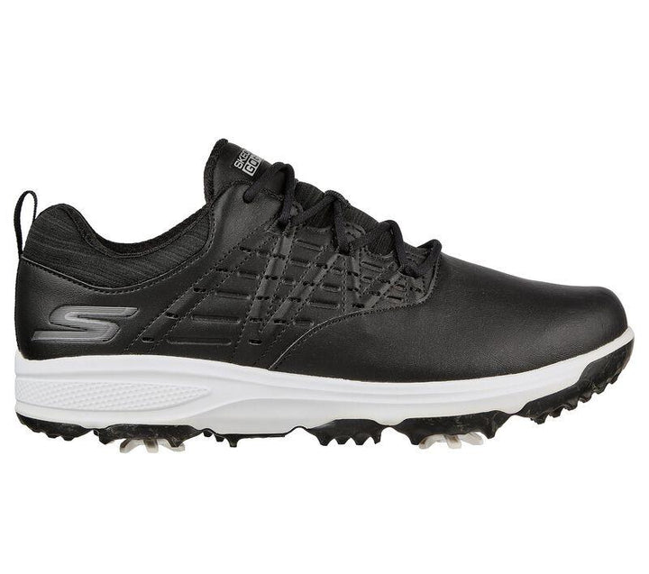 Women's Wide Fit Skechers 17001 Go Golf Pro V.2 Sports Trainers in Charcoal/Pink - Image 1
