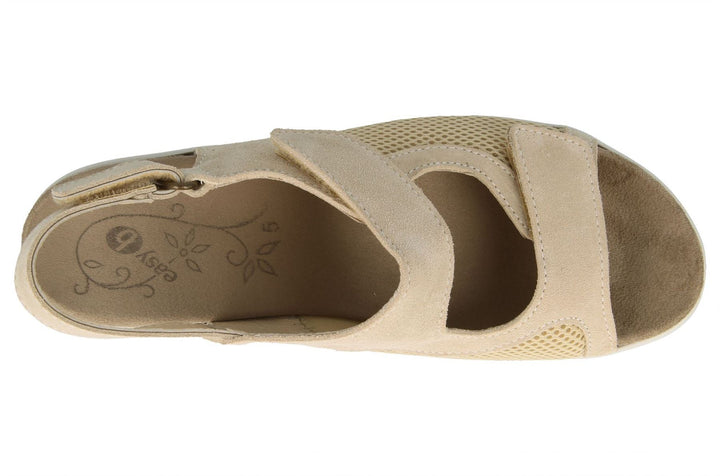 Womens Wide Fit DB Bobbie Sandals in Sky Blue - Image 1