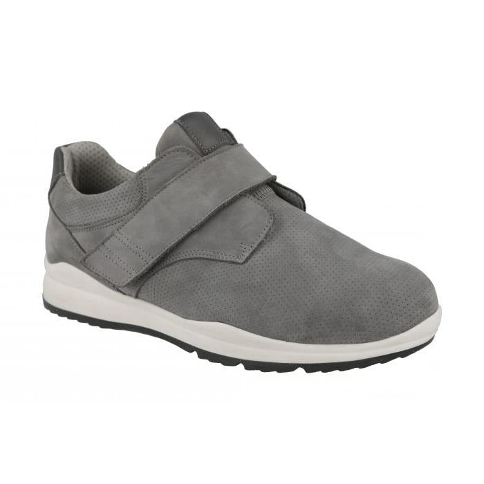 Men's Wide Fit DB Bennett Shoes in Navy Nubuck - Image 10