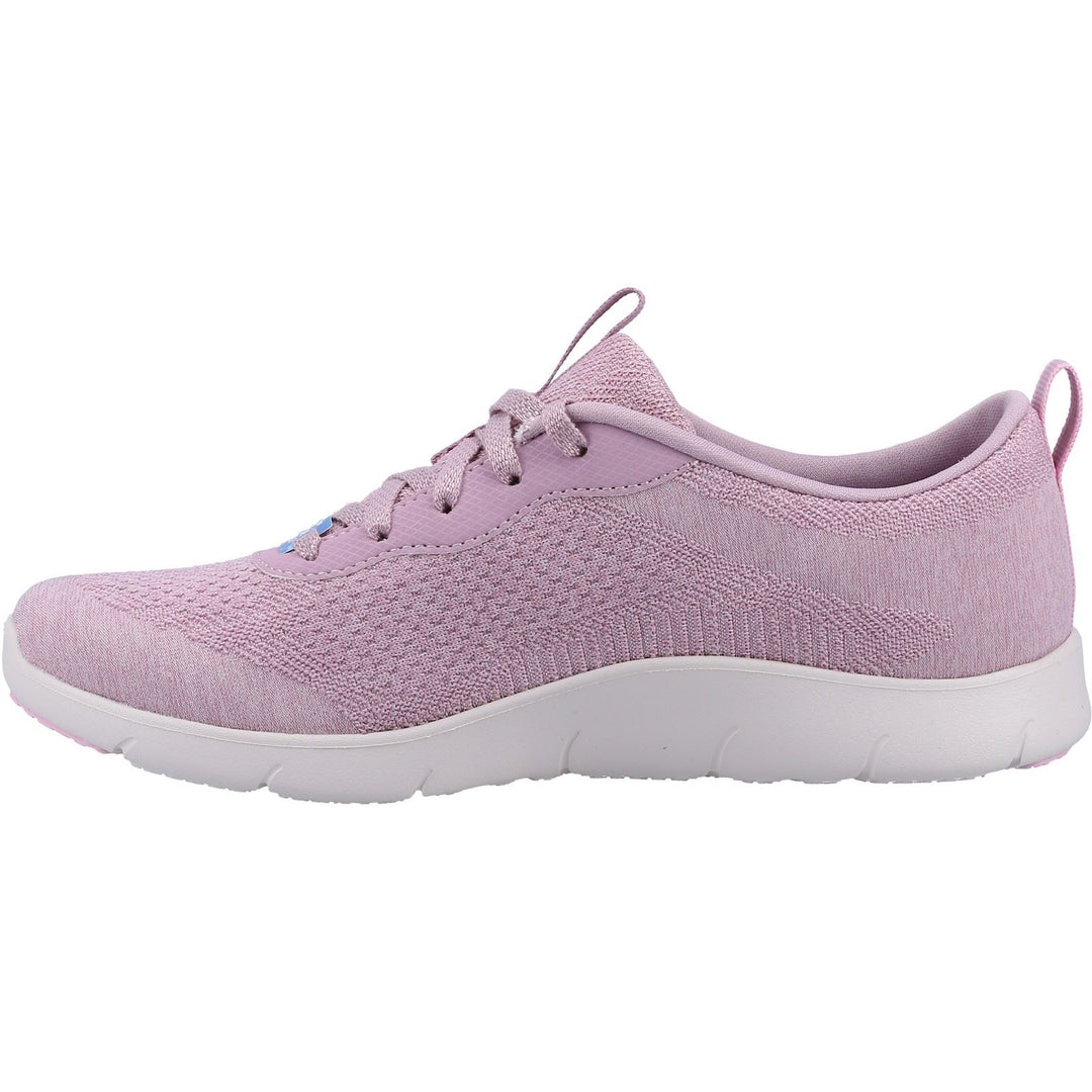 Women's Wide Fit Skechers 104272 Arch Fit Refine Trainers - Mauve in Mauve - Image 4