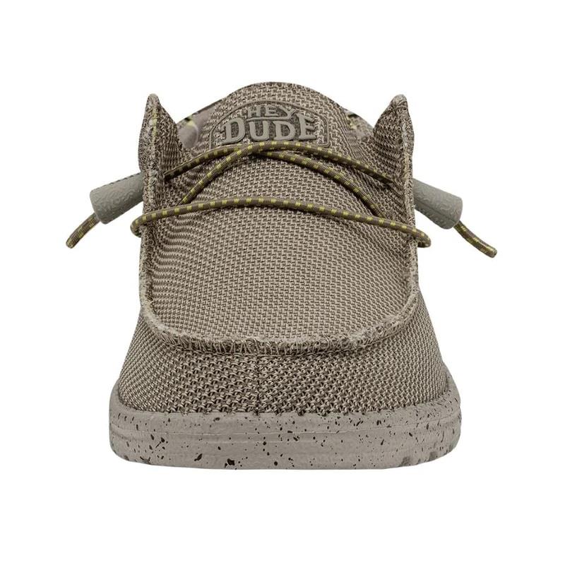 Men's Heydude Wally Sox Triple Needle Shoes in Fog - Image 10