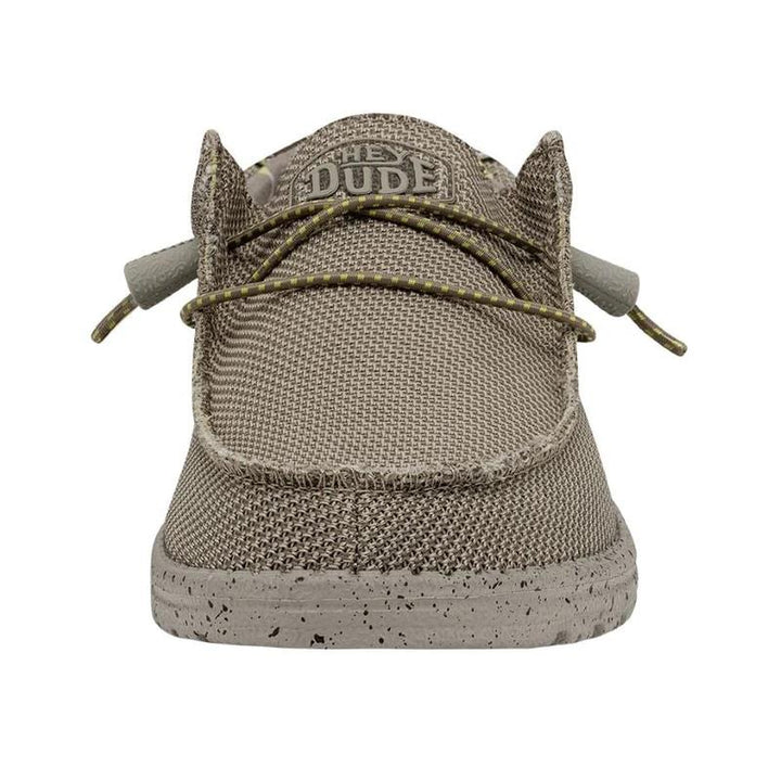 Men's Heydude Wally Sox Triple Needle Shoes in Fog - Image 1